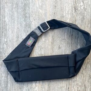 NDI Black Belt Bag for Men